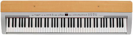 The P-140S in silver with maple panel